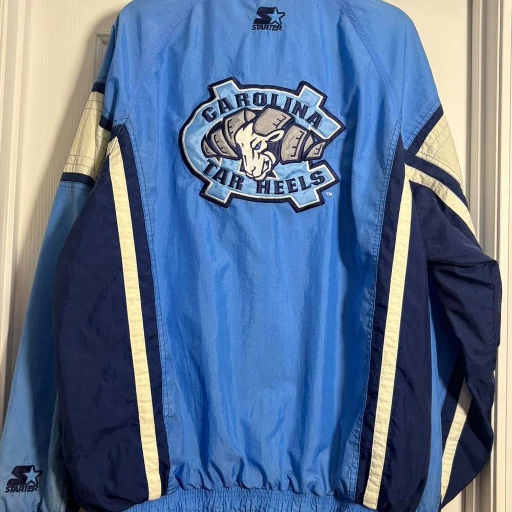 Vintage UNC Full Zip Starter Jacket XL